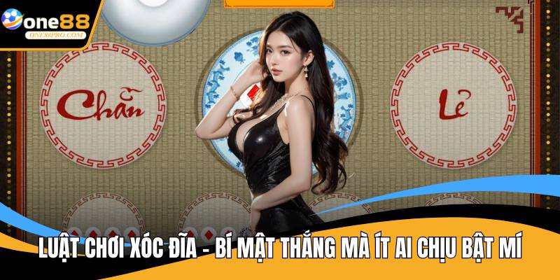 luật chơi xóc đĩa