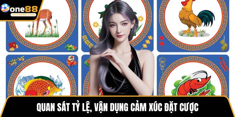 Quan sát tỷ lệ, vận dụng cảm xúc đặt cược